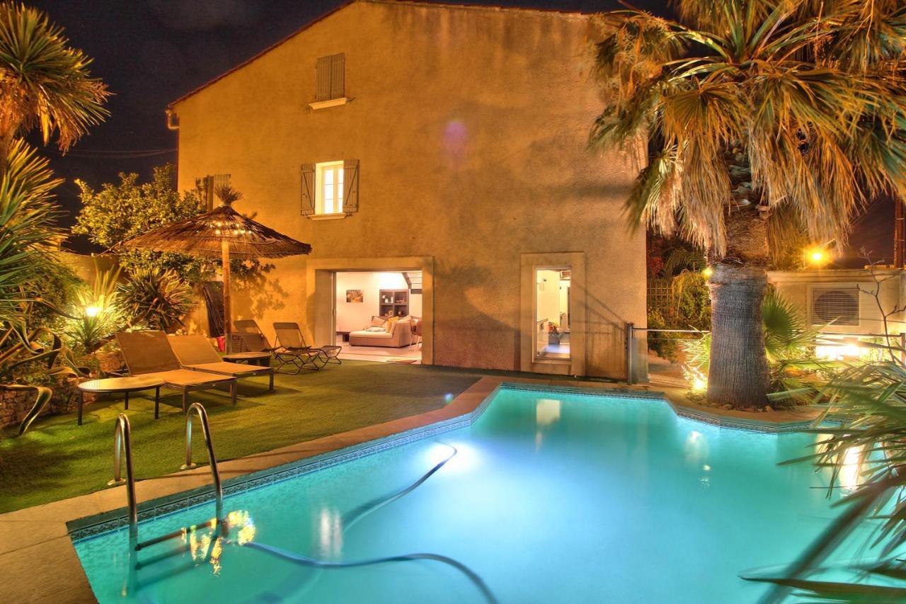 Maison Avec Piscine Et Jardin- 4 Chambres 8 Pers Cuers Kültér fotó